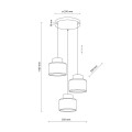 Lampa wisząca DUO 2594 TK Lighting