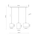 Lampa wisząca JUTA 4954 TK Lighting
