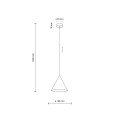 Lampa wisząca CONO 10058 TK Lighting