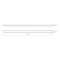 Belka listwa LED 45W długość 150cm natynkowa biała