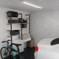 Belka listwa LED 45W długość 150cm natynkowa biała