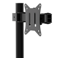 Uchwyt na monitor przykręcany do biurka czarny gamingowy