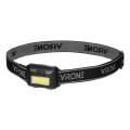 Latarka czołowa LT-7 LED COB 1W zasilana bateryjnie 2xAAA Orno 