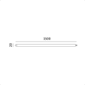 Świetlówka LED T8 22W 150cm PREMIUM barwa zimna 6500K Kobi