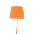 Lampa podłogowa NICOLA w stylu nowoczesnym E27  Pomarańczowy - klosz abażur 6644 TK Lighting