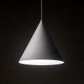 Lampa wisząca retro CONO E27  Biały - klosz stal lakierowana 10009 TK Lighting