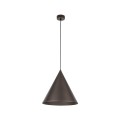 Lampa wisząca w stylu nowoczesnym CONO E27  Brązowy - klosz stal lakierowana 10038 TK Lighting