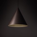 Lampa wisząca w stylu nowoczesnym CONO E27  Brązowy - klosz stal lakierowana 10038 TK Lighting