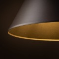 Lampa wisząca w stylu nowoczesnym CONO E27  Brązowy - klosz stal lakierowana 10038 TK Lighting