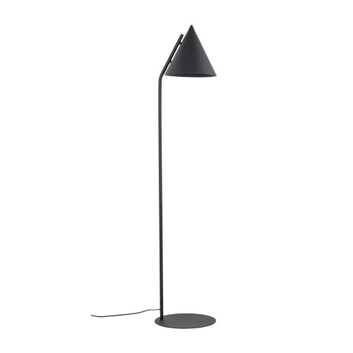 Lampa podłogowa w stylu minimalistycznym CONO E27  Czarny - klosz stal lakierowana 16010 TK Lighting