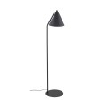 Lampa podłogowa w stylu minimalistycznym CONO E27  Czarny - klosz stal lakierowana 16010 TK Lighting