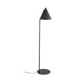 Lampa podłogowa w stylu minimalistycznym CONO E27  Czarny - klosz stal lakierowana 16010 TK Lighting