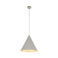 Lampa wisząca w stylu skandynawskim CONO E27  Beżowy - klosz stal lakierowana 10056 TK Lighting