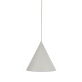 Lampa wisząca w stylu skandynawskim CONO E27  Beżowy - klosz stal lakierowana 10056 TK Lighting