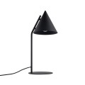 Lampka nocna do sypialni CONO E27  Czarny - klosz stal lakierowana 16009 TK Lighting