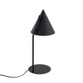 Lampka nocna do sypialni CONO E27  Czarny - klosz stal lakierowana 16009 TK Lighting