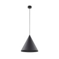 Lampa wisząca zwis sufitowy CONO E27  Czarny - klosz stal lakierowana 10057 TK Lighting