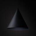 Lampa wisząca zwis sufitowy CONO E27  Czarny - klosz stal lakierowana 10057 TK Lighting