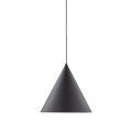 Lampa wisząca zwis sufitowy CONO E27  Czarny - klosz stal lakierowana 10057 TK Lighting
