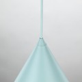 Lampa wisząca CONO E27  Miętowy - klosz ze stali lakierowanej 10063 TK Lighting