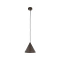Lampa wisząca CONO na E27  Brązowy - klosz stal 10073 TK Lighting