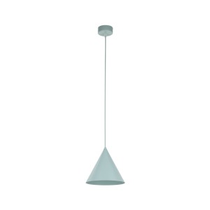 Lampa wisząca CONO na E27  Miętowy - klosz stal 10074 TK Lighting
