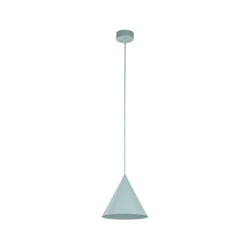 Lampa wisząca CONO na E27  Miętowy - klosz stal 10074 TK Lighting