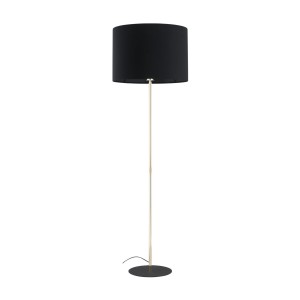 Lampa podłogowa w stylu glamour UMBERTO E27  Złoty, Czarny - klosz abażur 16029 TK Lighting
