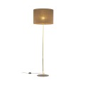 Lampa podłogowa UMBERTO w stylu Boho E27  Złoty, Czarny - klosz abażur 16031 TK Lighting