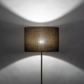 Lampa podłogowa UMBERTO w stylu Boho E27  Złoty, Czarny - klosz abażur 16031 TK Lighting