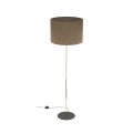 Lampa podłogowa UMBERTO w stylu Boho E27  Złoty, Czarny - klosz abażur 16031 TK Lighting