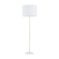 Lampa podłogowa UMBERTO w stylu skandynawskim E27  Złoty - klosz abażur 16033 TK Lighting