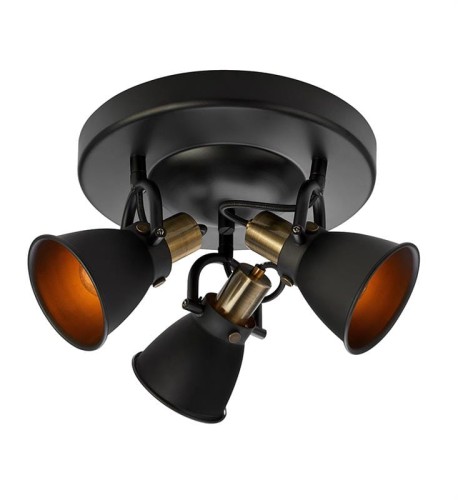 Lampa sufitowa ALTON 107854 3L czarny Markslojd
