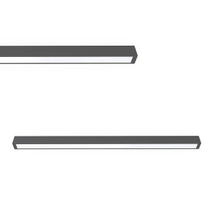 Lampa sufitowa STRAIGHT LED GRAPHITE 120 grafitowa o długości 122cm Nowodvorski Lighting