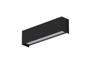 Kinkiet STRAIGHT WALL BLACK XS 7601 Nowodvorski Lighting