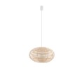 Lampa wisząca RATTAN S klosz w kolorze naturalnego drewna 11153 Nowodvorski