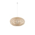 Lampa wisząca RATTAN M klosz w kolorze naturalnego drewna 11154 Nowodvorski