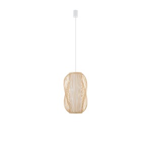 Lampa wisząca PUKET M z naturalnego bambusa 11161 Nowodvorski