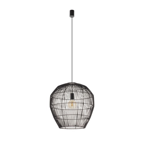 Lampa wisząca HAITI M Czarny klosz 11167 Nowodvorski