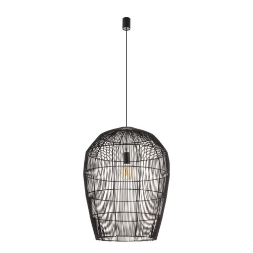Lampa wisząca HAITI L Czarny klosz 11168 Nowodvorski