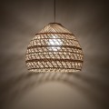 Lampa wisząca BOHO M Rattanowy klosz 11151 Nowodvorski