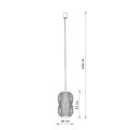 Lampa wisząca PUKET M z naturalnego bambusa 11161 Nowodvorski