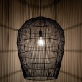 Lampa wisząca HAITI L Czarny klosz 11168 Nowodvorski