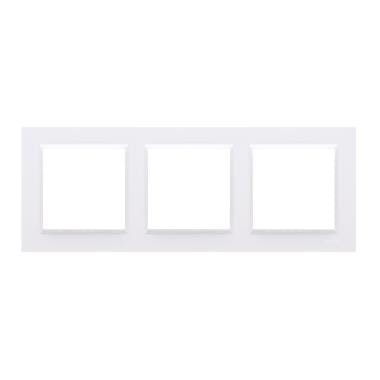 Ramka 3-krotna potójna biała pion/poziom uniwersalna CR3/11 simon10