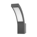 Oprawa ogrodowa elewacyjna kinkiet  PIRYT LED 10W 800lm IP54 4000K szary Orno