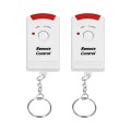 Bezprzewodowy mini alarm z syreną na baterie + 2 piloty AS-1 Orno 
