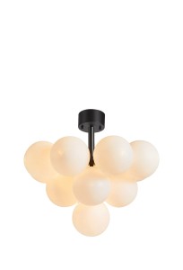 Lampa sufitowa plafon MERLOT 13L 107913 czarny/biały Markslojd