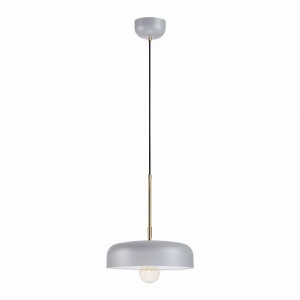 Lampa wisząca CAEN 1L 107924 szary/złoty Markslojd