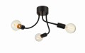 Lampa sufitowa MEDUSA 3L 107930 czarny/szary Markslojd