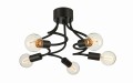Lampa sufitowa MEDUSA 5L 107931 czarny/szary Markslojd